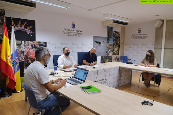 Valbuena presenta las directrices de cara a la redacción del marco territorial para la recuperación de La Palma