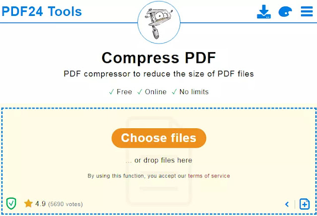 cara mengecilkan ukuran file PDF secara online-1