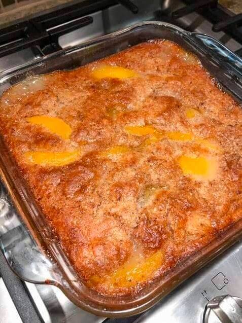 Old Time Oven Peach Cobbler Recipe