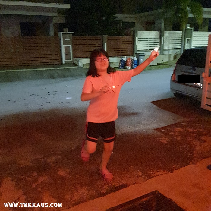 Playing Firecrackers During Chinese New Year