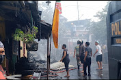 Kebakaran di Kelurahan Potu, Dompu, 2 Mobil Damkar dan 1 Water Canon Diterjunkan