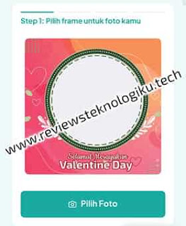 berhasil upload twibbon di twibbonize