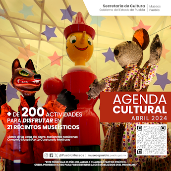 Lista, agenda cultural de abril de museos estatales