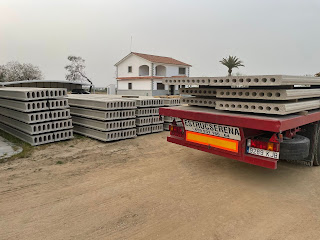 Transporte placas alveolares