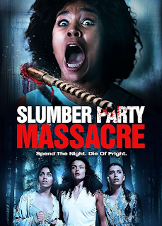 Cover for the Blu-Ray of Slumber Party Massacre. Not as good as the original, but I kind of vibe with the random drill bit on the cover.