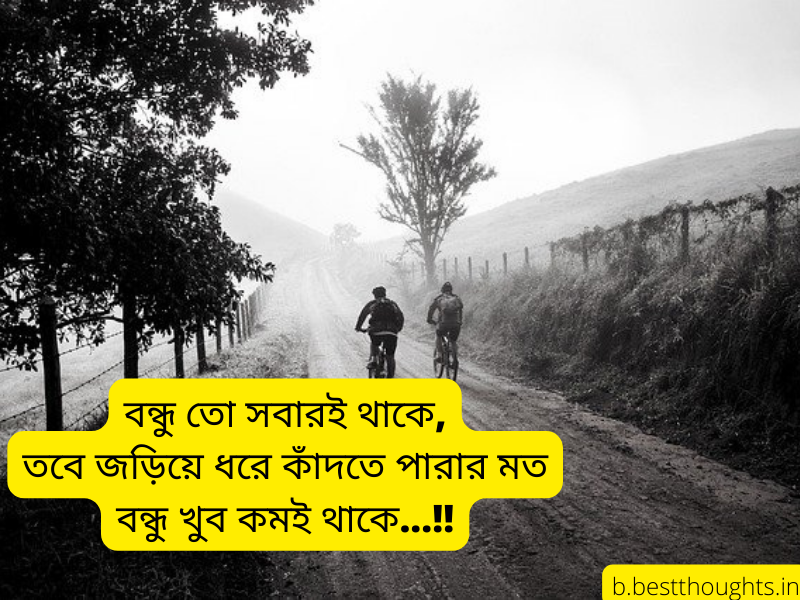 friends quotes in bengali