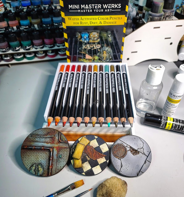 News From The Front: MichToy PRODUCT SPOTLIGHT: MINI MASTER WERKS PAINTING  ACCESSORIES