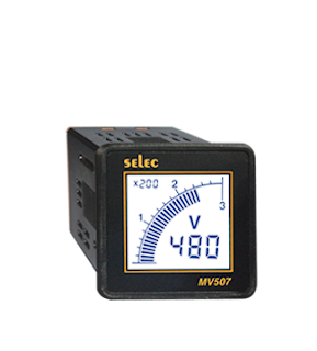 DIGITAL VOLTMETER SELEC MV507 