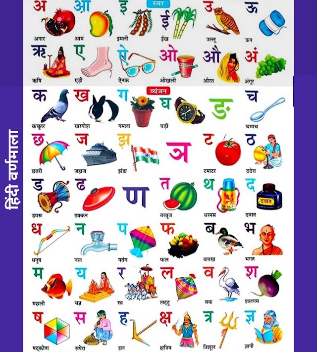 स्वर और व्यंजन Vowels And Consonants in Hindi