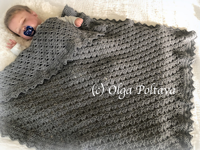 Lacy Crochet: Crochet Lacy Baby Blanket, Pound of Love Yarn, Crochet  Pattern and Video Tutorial
