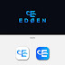 Edoen E Letter Logo Design Idea