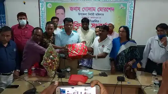 ইসলামপুরে ইউএনও'র বদলী জনিত বিদায় সংবর্ধনা