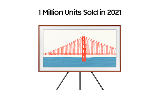 سامسونج للإلكترونيات تبيع مليون وحدة من The Frame في 2021