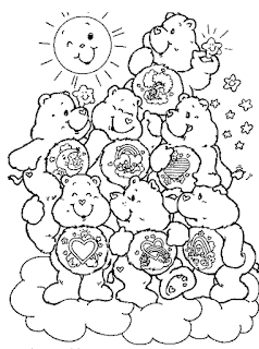 Care Bears coloring page