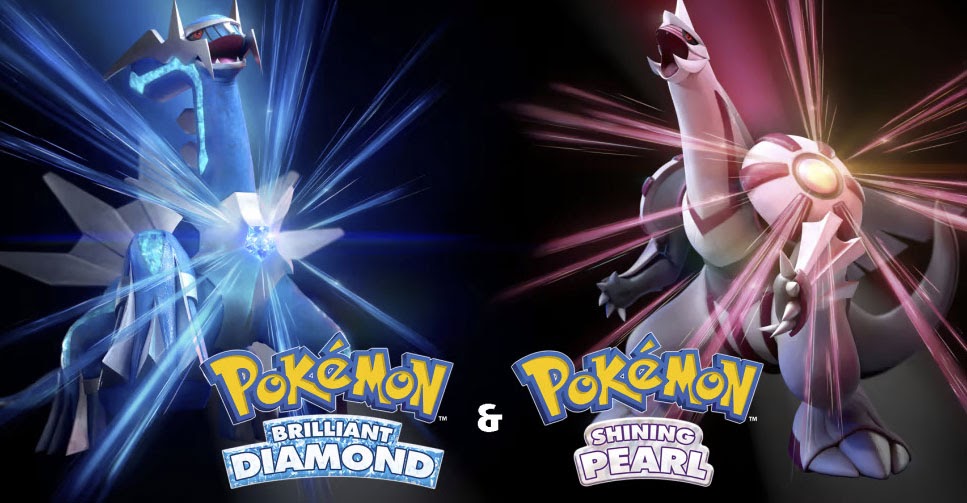 ◓ Novos jogos da franquia, Pokémon Brilliant Diamond, Shining