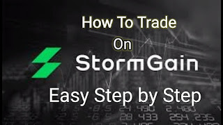How to trade bitcoin on stormgain