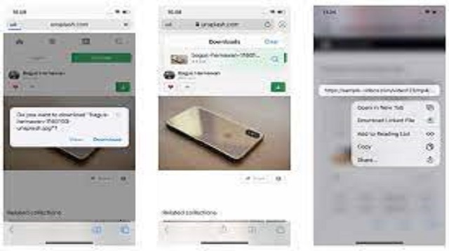 Cara Download Video di Safari iPhone