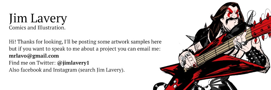 Jim Lavery Comics and Illustration