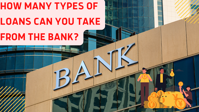 How Many Types Of Loans Can You Take From The Bank?
