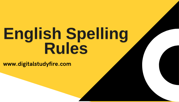 English spelling rules in Bengali ইংরেজি বানানের সহজ নিয়ম