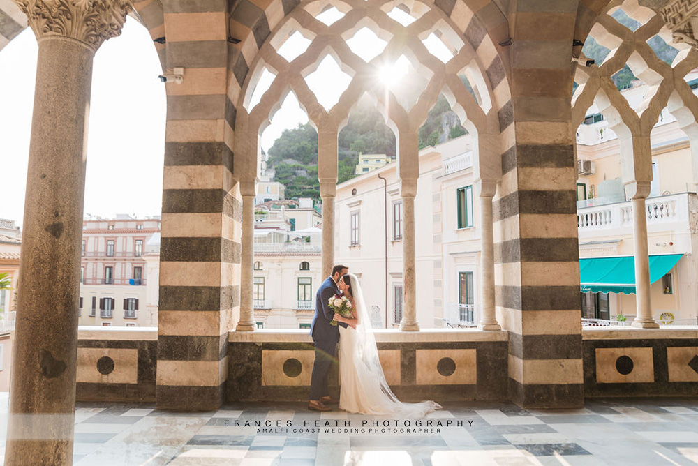 Natural light wedding in Amalfi