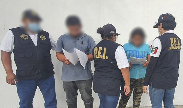 Detenida pareja prófuga de Tabasco por desaparición de persona