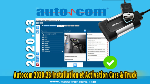 AUTOCOM DELPHI 2020.23 Software for Cars and Trucks Free download