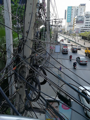 バンコクの電線