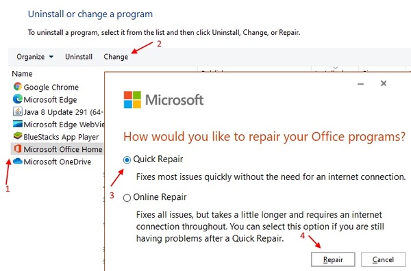 مشكلة PowerPoint في Windows 11