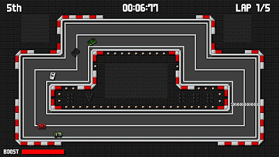 Retro Pixel Racers game screenshot