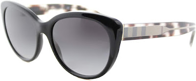 Chic Authentic BURBERRY Cat Eye Sunglasses For Women