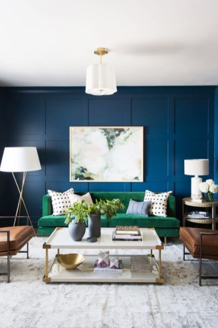 10 Navy Blue Bedroom Kitchen Living Room Ideas - Navy Blue Living Room Furniture Ideas