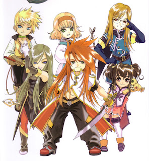 Tales of Abyss dengan grafis 2D ala Anime dan Manga