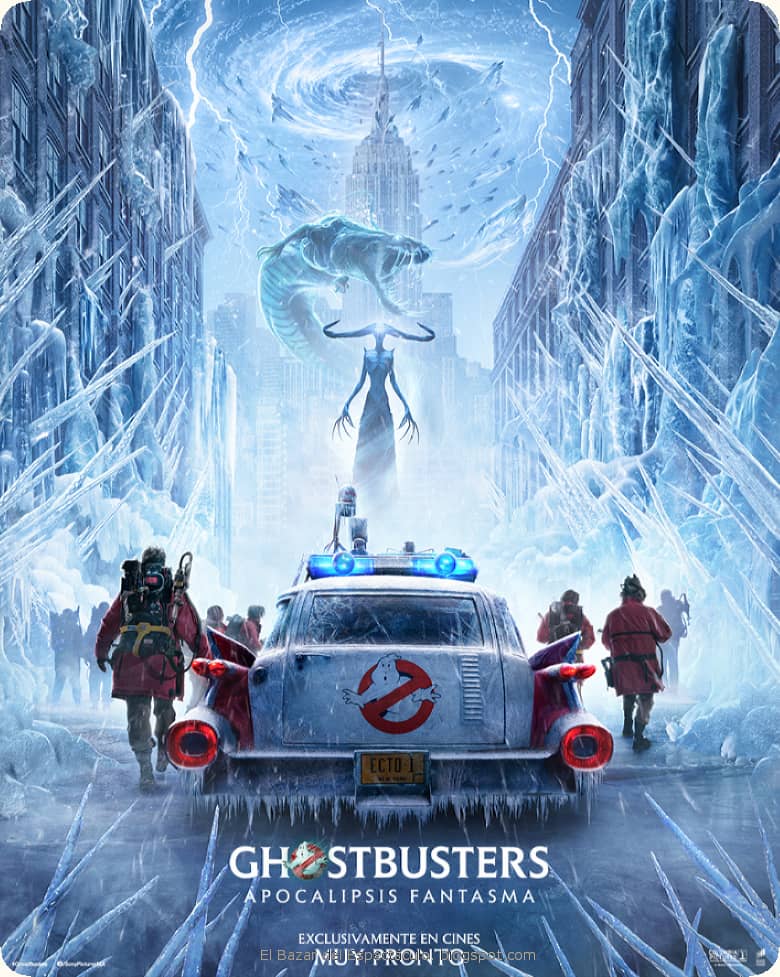 → Ghostbusters 2024 Apocalipsis Fantasma, película con Carrie Coon