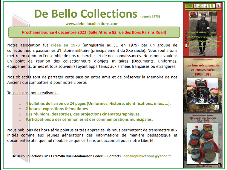 Partenariat Magazine "DE BELLO collection"