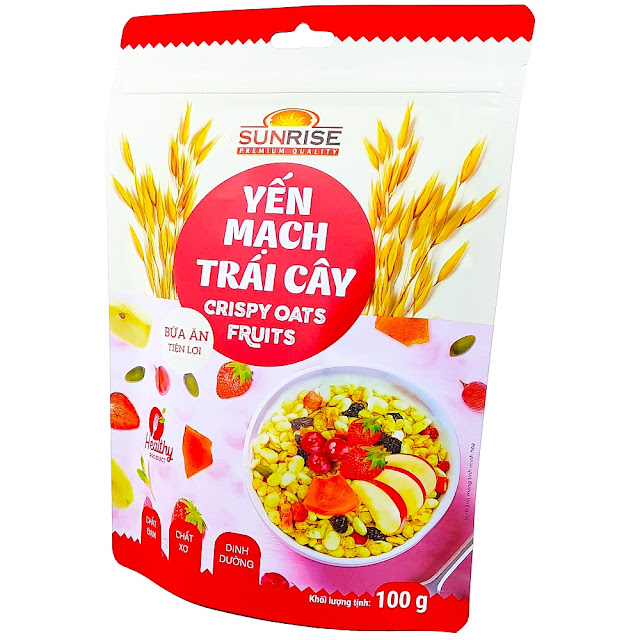 yến mạch trái cây