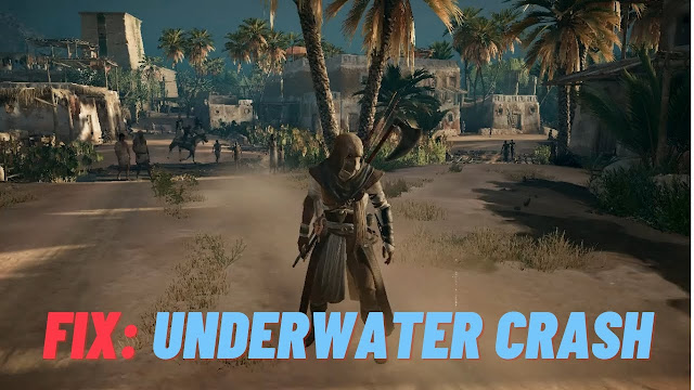 Assassin's Creed underwater crash