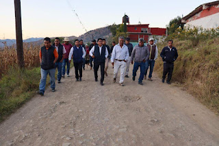 Edil de Zautla asegura que los compromisos se están cumpliendo en tiempo y forma.