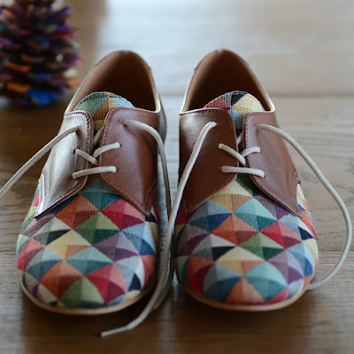 Oxford Leather Handmade Women Shoes