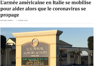 le Covid comme prétexte de la présence de militaires américains dans l'UE