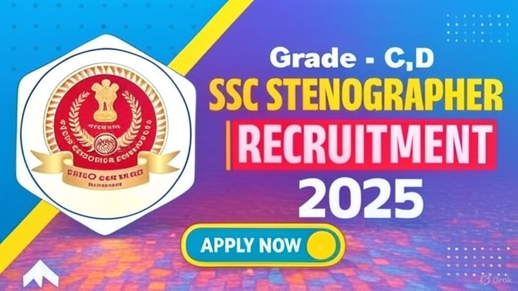 ssc stenographer job 2025