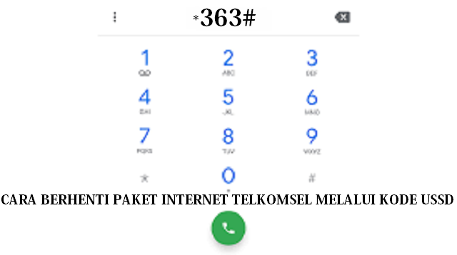 Cara Berhenti Paket Internet Telkomsel