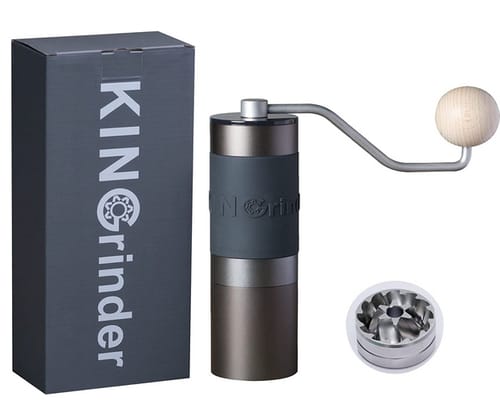 KINGrinder K1 Iron Grey Manual Hand Coffee Grinder