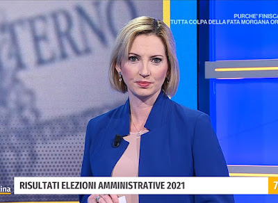 Susanna Lemma telegiornalista tg1 ospite a Unomattina 19 ottobre