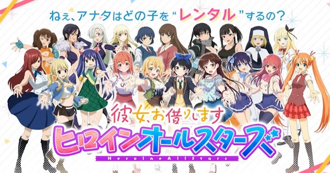 Rent-A-Girlfriend Crossover Smartphone Game add Shōnen Magazine Character