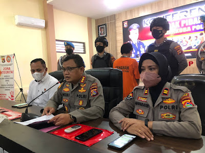 Jumpa Pers Polresta Mataram