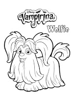 Wolfie coloring pages