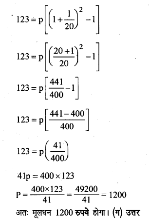 Solutions Class 8 गणित Chapter-11 (वाणिज्य गणित)