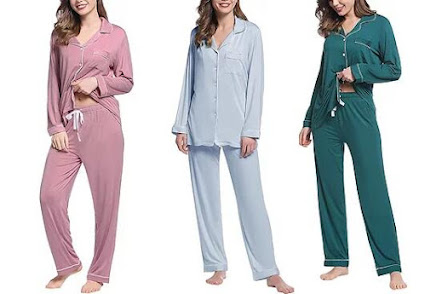 El mejor pijama de satén para mujer que absorbe el sudor recomendado para la Navidad de 2021 2
