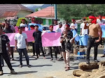 LSM Komunitas Rakyat Ekonomi Kecil Lakukan Aksi Damai Di Depan Kantor Bupati Dan DPRK Aceh Tenggara 